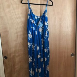 Roxy floral long pant romper